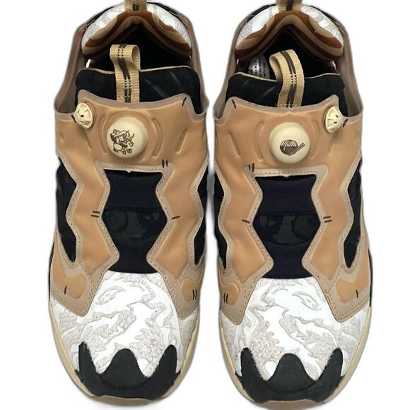 Reebok Kung Fu Panda Limited Edition Sneakers Men’s Sz 8 Beige Athletic Shoes - Picture 5 of 16